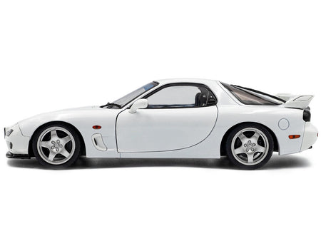 2001 Mazda RX7 Type RS (FD3S) RHD (Right Hand Drive) White 1/18 Diecast Model Car by Solido-Solido-ModelCars.com