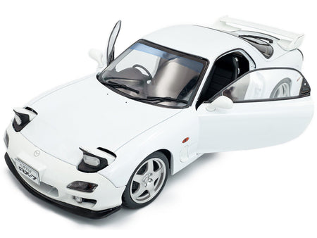 2001 Mazda RX7 Type RS (FD3S) RHD (Right Hand Drive) White 1/18 Diecast Model Car by Solido-Solido-ModelCars.com