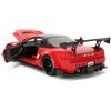 2002 Honda NSX - R RHD (Right Hand Drive) "Bridgestone" Red with Black Top and White Stripes "JDM Tuners" Series 1/24 Diecast Model Car by Jada - Jada - ModelCars.com