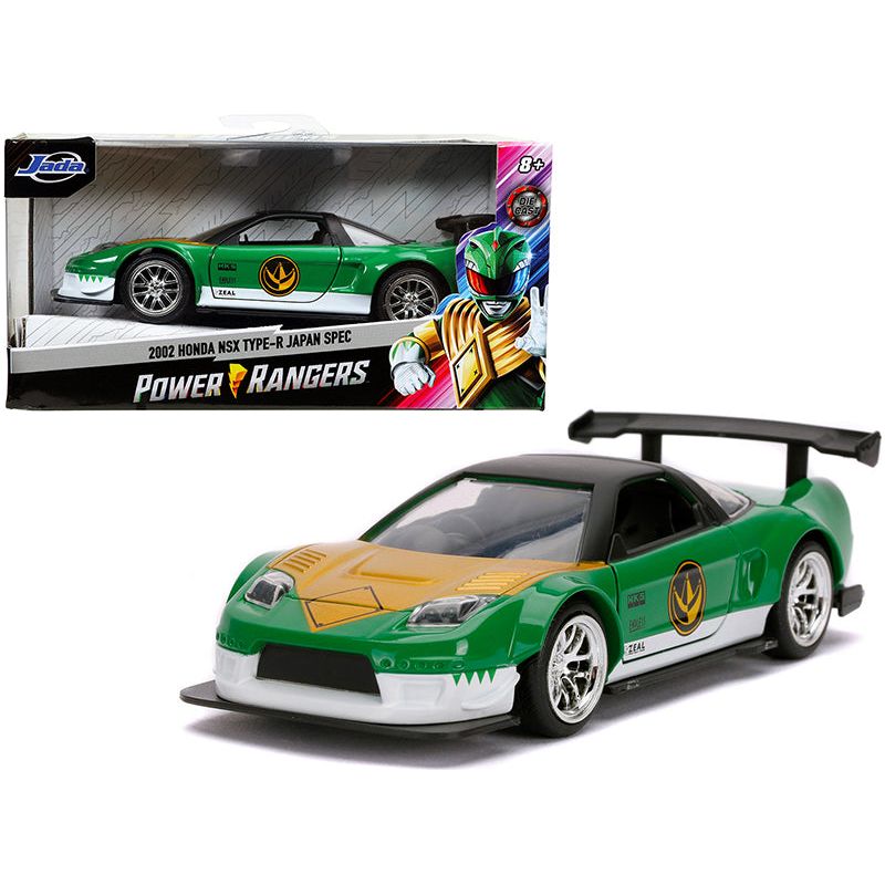 2002 Honda NSX Type - R Japan Spec Green Ranger "Power Rangers" 1/32 Diecast Model Car by Jada - Jada - ModelCars.com