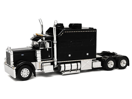 2002 Peterbilt 379 Custom Truck Tractor Black 1/64 Diecast Model by IXO Models-IXO-ModelCars.com