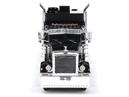 2002 Peterbilt 379 Custom Truck Tractor Black 1/64 Diecast Model by IXO Models-IXO-ModelCars.com
