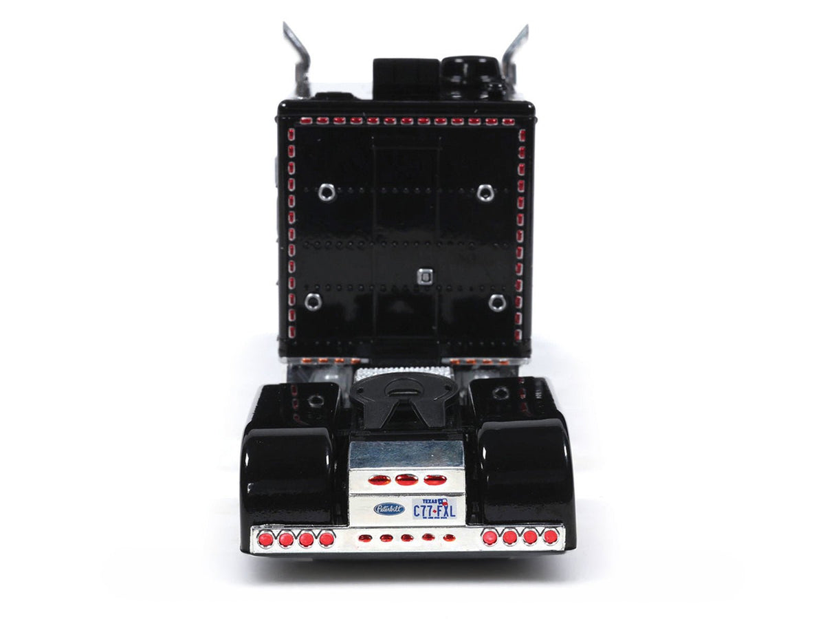 2002 Peterbilt 379 Custom Truck Tractor Black 1/64 Diecast Model by IXO Models-IXO-ModelCars.com