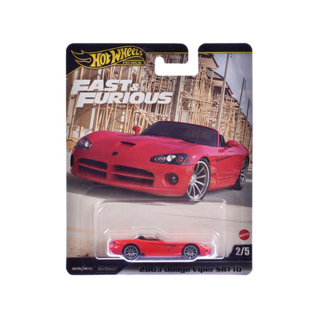 2003 Dodge Viper SRT10 Red "The Fast and the Furious: Tokyo Drift" (2006) Movie "Fast & Furious" Series Diecast Model Car by Hot Wheels - Hotwheels - ModelCars.com