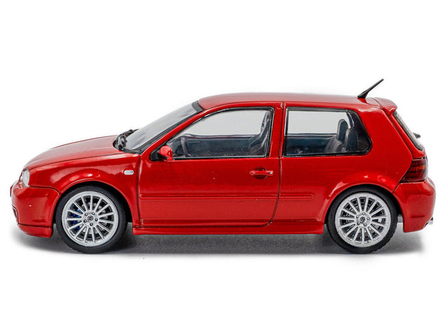 2003 Volkswagen Golf IV R32 Toronto Red 1/43 Diecast Model Car by Solido-Solido-ModelCars.com
