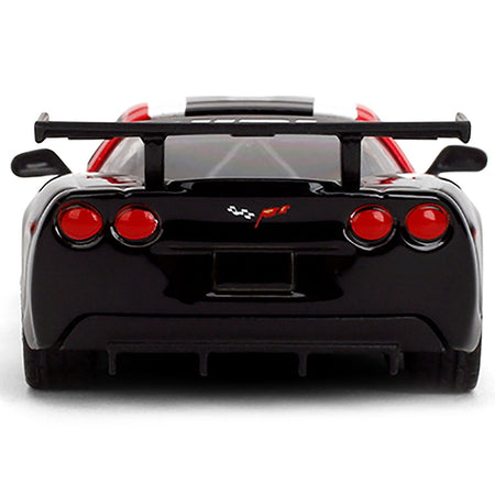 2005 Chevrolet Corvette C6R #16 White with Black and Red Graphics "Collection" Series 1/64 Diecast Model Car by Majorette-Majorette-ModelCars.com