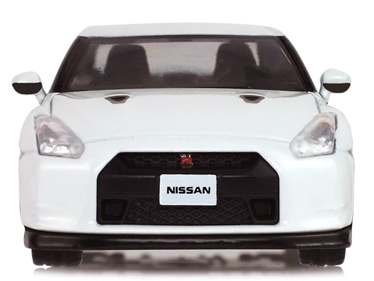 2007 Nissan GT-R (R35) Pearl White with Gold Wheels "Tokyo Torque" Series 10 1/64 Diecast Model Car by Greenlight-Greenlight-ModelCars.com