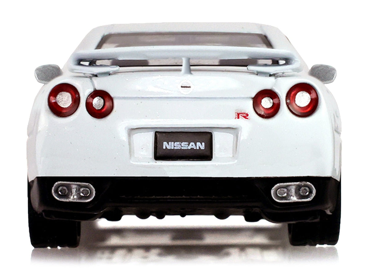 2007 Nissan GT-R (R35) Pearl White with Gold Wheels "Tokyo Torque" Series 10 1/64 Diecast Model Car by Greenlight-Greenlight-ModelCars.com