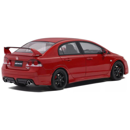2008 Honda Civic Mugen RR (FD2) RHD (Right Hand Drive) Milano Red Limited Edition to 3000 pieces Worldwide 1/18 Model Car by Otto Mobile - Otto Mobile - ModelCars.com