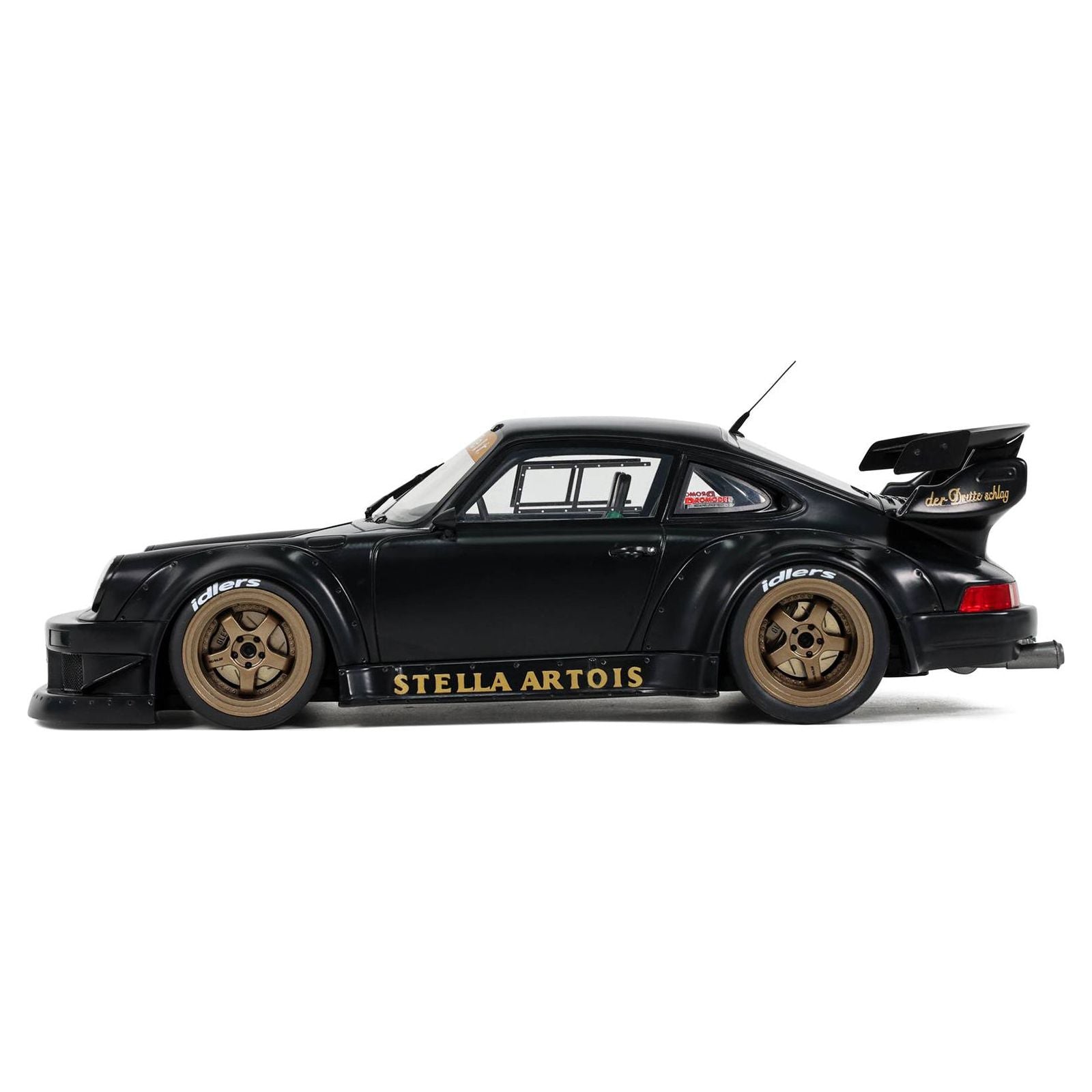 2008 RWB Bodykit "Stella Artois" Matt Black 1/18 Model Car by GT Spirit - GT Spirit - ModelCars.com