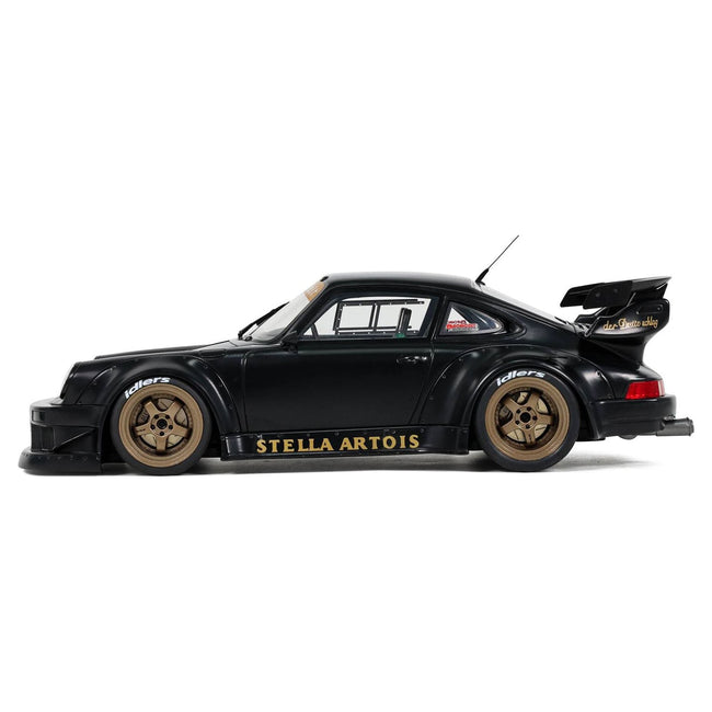 2008 RWB Bodykit "Stella Artois" Matt Black 1/18 Model Car by GT Spirit - GT Spirit - ModelCars.com