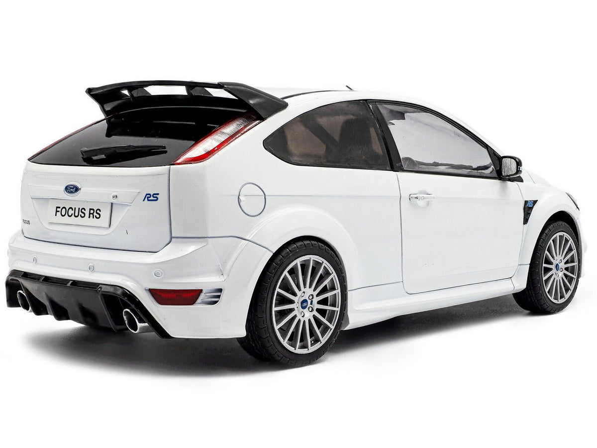 2009 Ford Focus RS MK2 Frozen White 1/18 Diecast Model Car by Solido-Solido-ModelCars.com