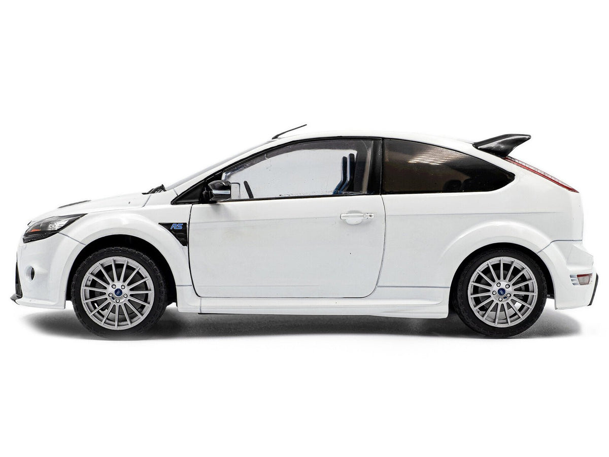 2009 Ford Focus RS MK2 Frozen White 1/18 Diecast Model Car by Solido-Solido-ModelCars.com