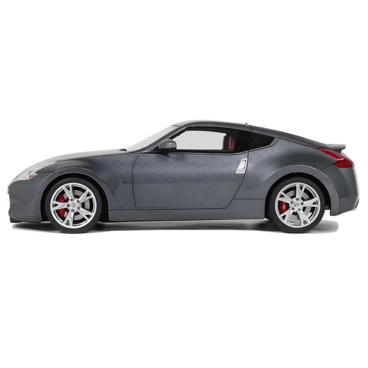 2009 Nissan 370Z Gun Gray Metallic Limited Edition to 2000 pieces Worldwide 1/18 Model Car by Otto Mobile - Otto Mobile - ModelCars.com