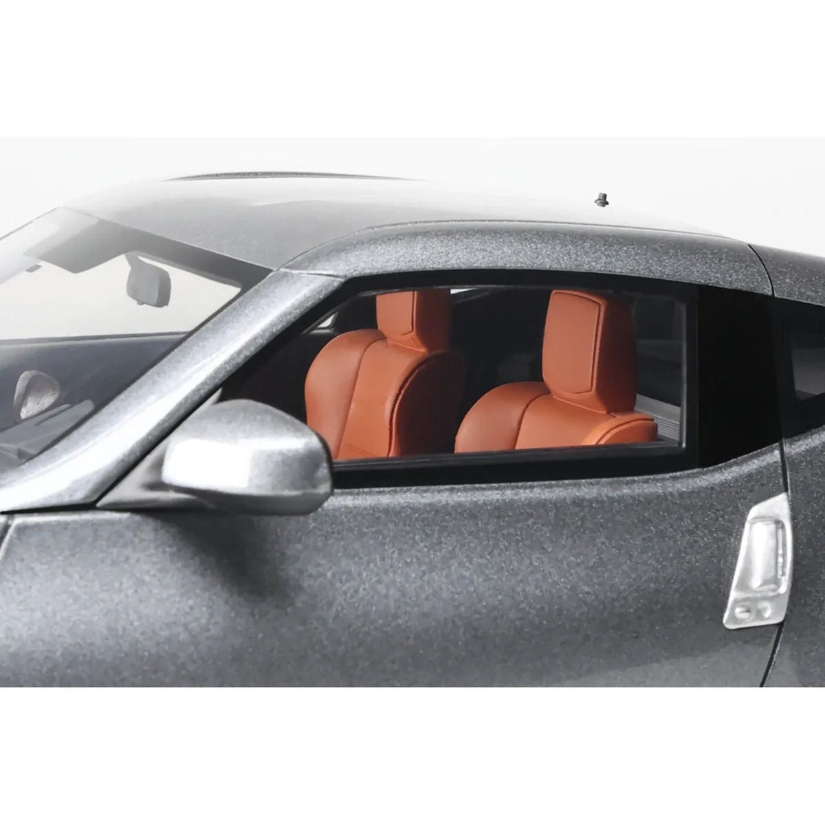 2009 Nissan 370Z Gun Gray Metallic Limited Edition to 2000 pieces Worldwide 1/18 Model Car by Otto Mobile - Otto Mobile - ModelCars.com