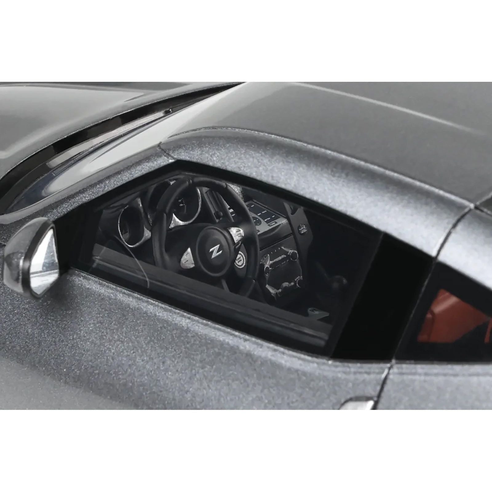 2009 Nissan 370Z Gun Gray Metallic Limited Edition to 2000 pieces Worldwide 1/18 Model Car by Otto Mobile - Otto Mobile - ModelCars.com