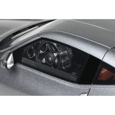 2009 Nissan 370Z Gun Gray Metallic Limited Edition to 2000 pieces Worldwide 1/18 Model Car by Otto Mobile - Otto Mobile - ModelCars.com