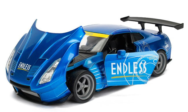 2009 Nissan GT-R (R35) Ben Sopra Blue JDM Tuners 1/24 Diecast Model Car by Jada-Jada-ModelCars.com