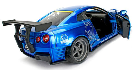 2009 Nissan GT-R (R35) Ben Sopra Blue JDM Tuners 1/24 Diecast Model Car by Jada-Jada-ModelCars.com