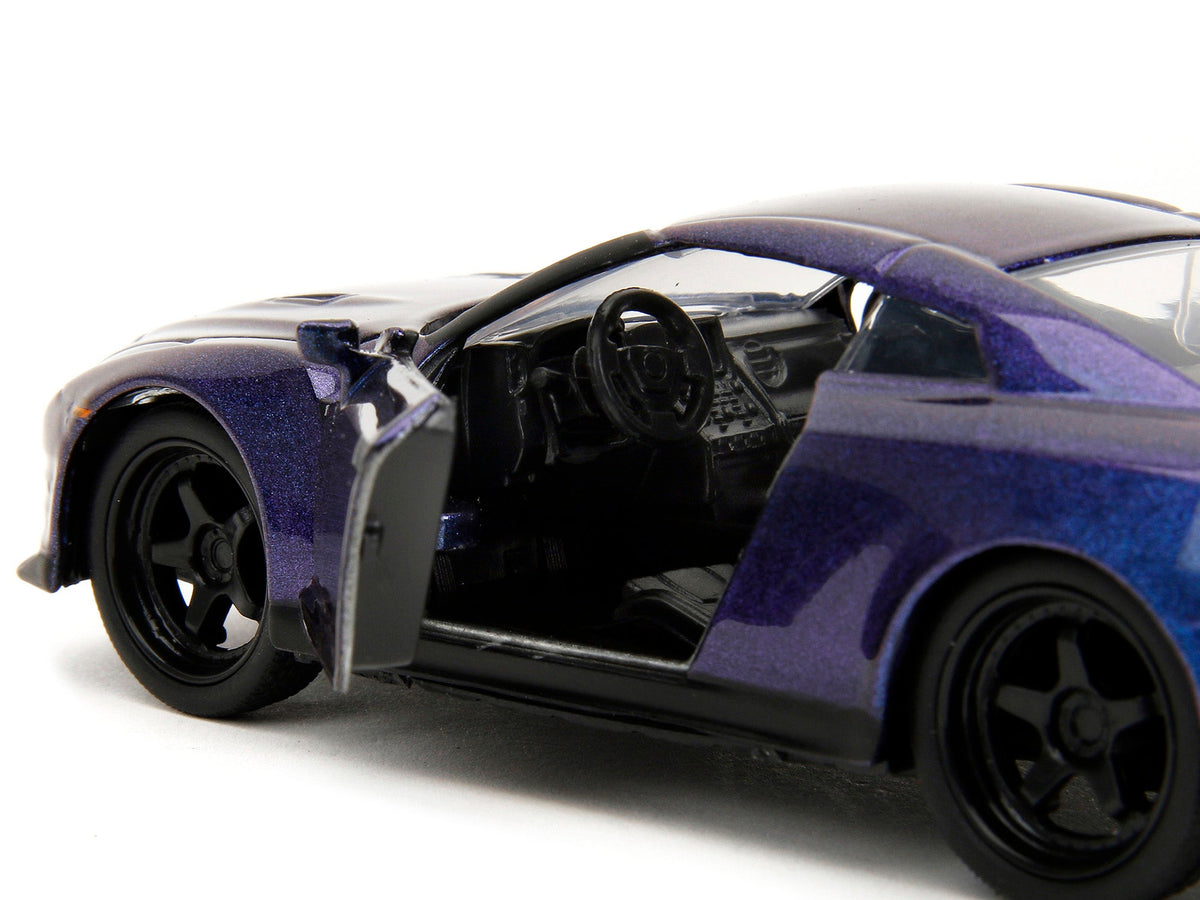 2009 Nissan GT-R (R35) Purple Metallic "Pink Slips" Series 1/32 Diecast Model Car by Jada-Jada-ModelCars.com