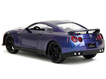 2009 Nissan GT-R (R35) Purple Metallic "Pink Slips" Series 1/32 Diecast Model Car by Jada-Jada-ModelCars.com