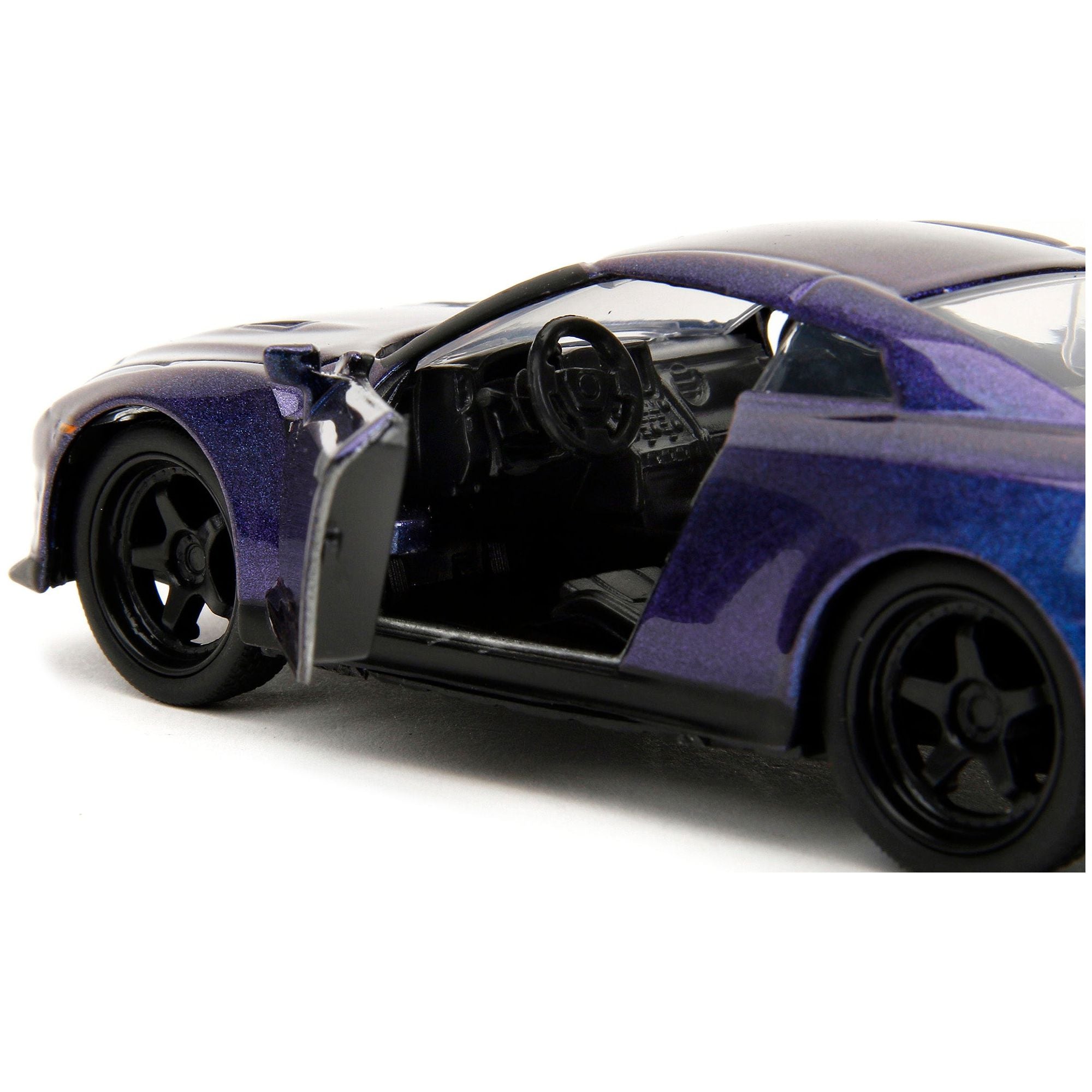 2009 Nissan GT - R (R35) Purple Metallic "Pink Slips" Series 1/32 Diecast Model Car by Jada - Jada - ModelCars.com