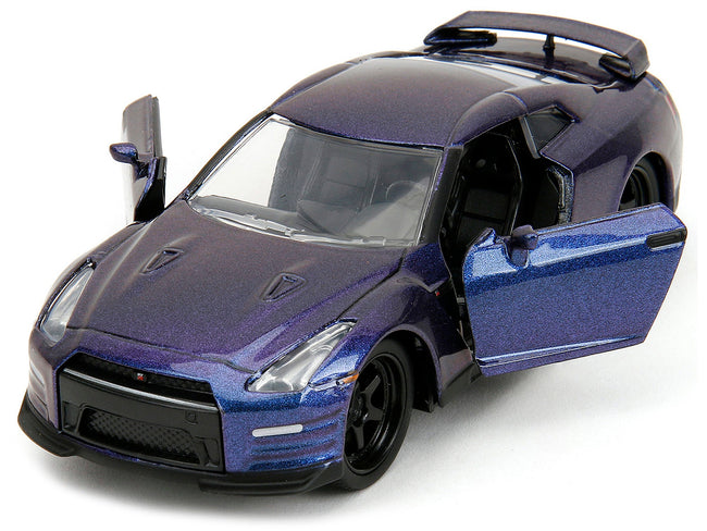 2009 Nissan GT-R (R35) Purple Metallic "Pink Slips" Series 1/32 Diecast Model Car by Jada-Jada-ModelCars.com