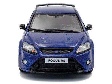 2010 Ford Focus MKII RS Indianapolis Blue Metallic 1/43 Diecast Model Car by Solido-Solido-ModelCars.com