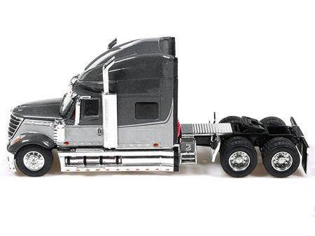 2010 International Lonestar Truck Tractor Gray and Light Gray Two-Tone 1/64 Diecast Model by IXO Models-IXO-ModelCars.com
