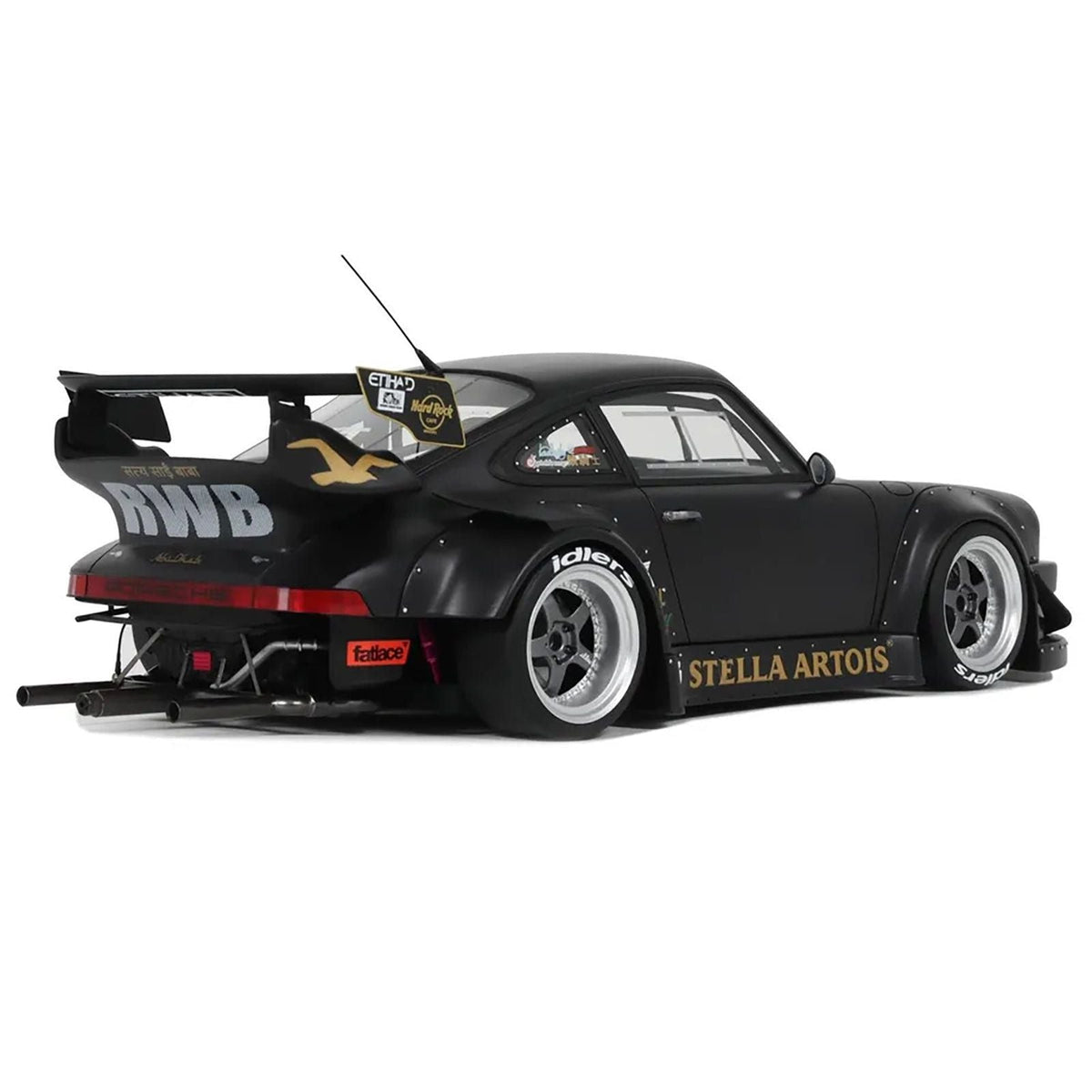 2010 Porsche RWB 964 "Stella Artois" Matt Black 1/18 Model Car by GT Spirit-GT Spirit-ModelCars.com
