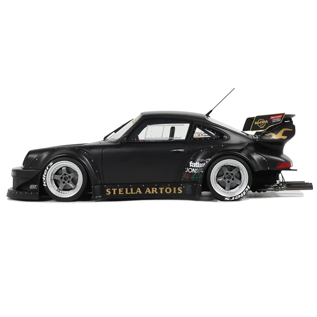 2010 Porsche RWB 964 "Stella Artois" Matt Black 1/18 Model Car by GT Spirit-GT Spirit-ModelCars.com