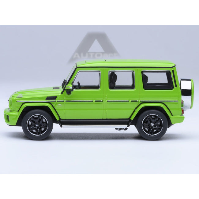 2017 Mercedes-Benz AMG G 63 Alien Green 1/64 Diecast Model Car by Autoart