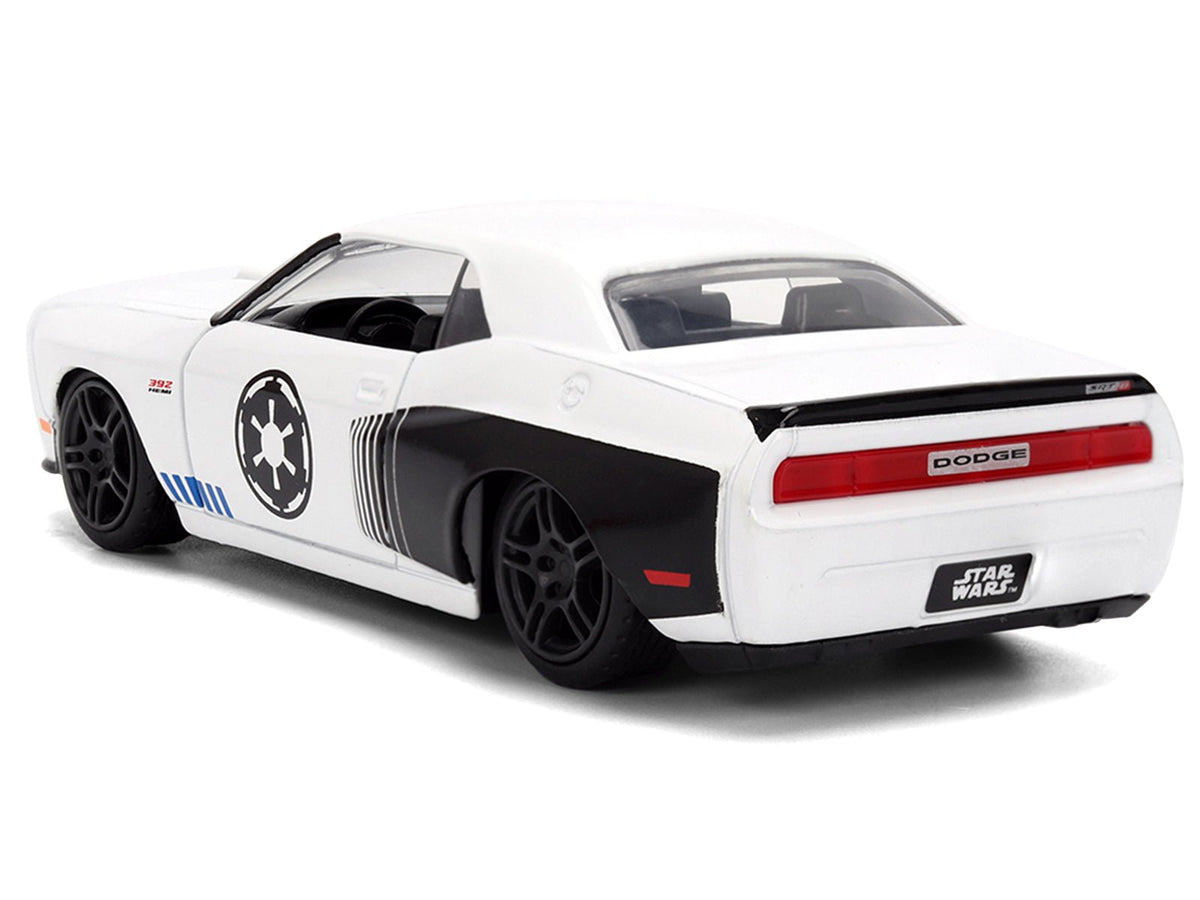 2012 Dodge Challenger SRT8 "Stormtrooper" Livery White with Graphics "Star Wars" Franchise "Hollywood Rides" Series 1/32 Diecast Model Car by Jada-Jada-ModelCars.com
