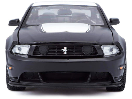 2012 Ford Mustang Boss 302 Orange and Black 1/24 Diecast Model Car by Maisto-Maisto-ModelCars.com