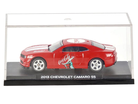 2013 Chevrolet Camaro SS "Coca-Cola" Red with White Stripes 1/64 Diecast Model by Motorcity Classics-Motorcity Classics-ModelCars.com