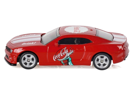 2013 Chevrolet Camaro SS "Coca-Cola" Red with White Stripes 1/64 Diecast Model by Motorcity Classics-Motorcity Classics-ModelCars.com