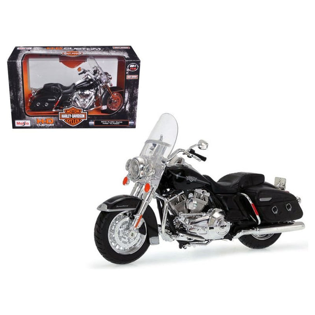 2013 Harley Davidson FLHRC Road King Classic Black 1/12 Diecast Motorcycle Model by Maisto - Maisto - ModelCars.com
