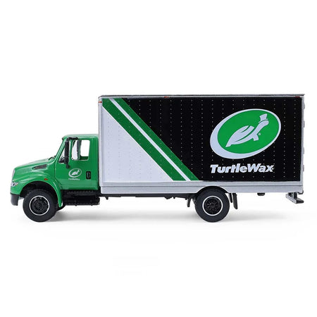 2013 International Durastar Box Van "Turtle Wax" Green "H.D. Trucks" Series 26 1/64 Diecast Model Car by Greenlight-Greenlight-ModelCars.com