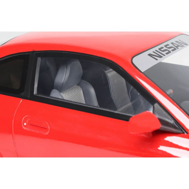 2014 Nissan Silvia (S15) RHD (Right Hand Drive) "Rocket Bunny" Red with Graphics Limited Edition to 2000 pieces Worldwide 1/18 Model Car by Otto Mobile-Otto Mobile-ModelCars.com