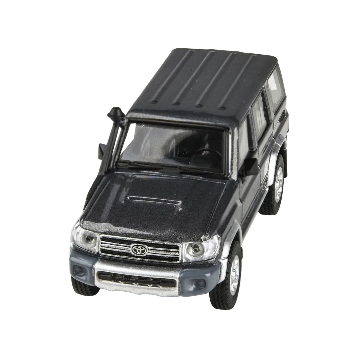 2014 Toyota Land Cruiser 76 Graphite Gray Metallic 1/64 Diecast Model Car by Paragon Models - Paragon - ModelCars.com
