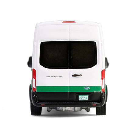 2015 Ford Transit Van White and Green "Cold Pursuit" (2019) Movie "Hollywood Series" Release 43 1/64 Diecast Model Car by Greenlight - Greenlight - ModelCars.com
