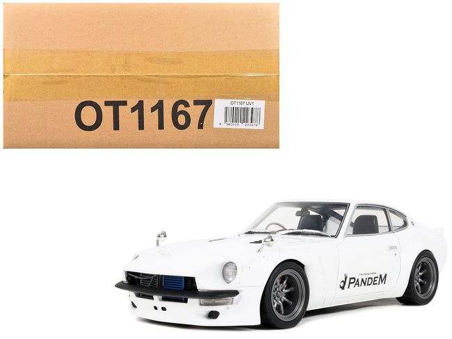 2015 Nissan PANDEM Fairlady Z RHD (Right Hand Drive) White Limited Edition to 2000 pieces Worldwide 1/18 Model Car by Otto Mobile-Otto Mobile-ModelCars.com