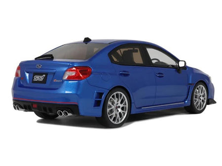 2015 Subaru WRX Sti S207 RHD (Right Hand Drive) Blue Pearl Metallic Limited Edition to 2000 pieces Worldwide 1/18 Model Car by Otto Mobile-Otto Mobile-ModelCars.com