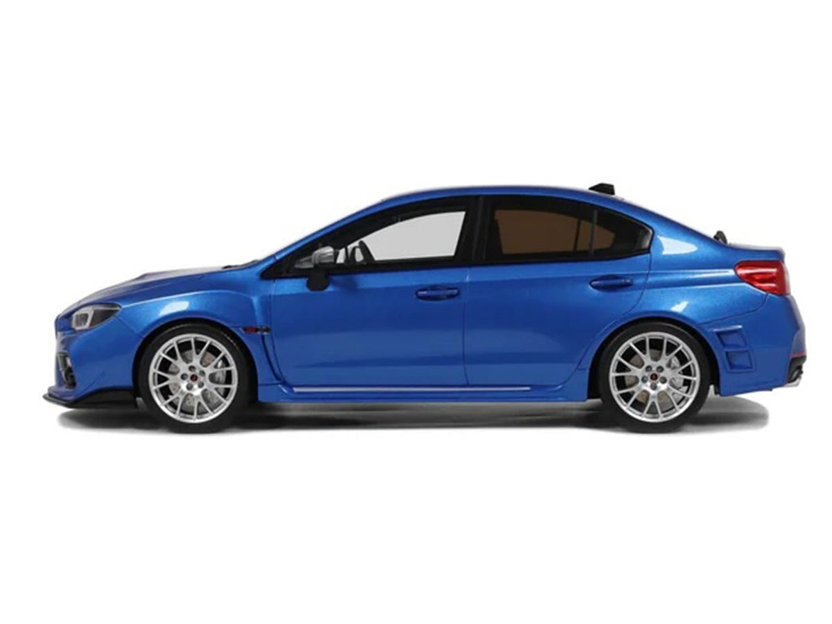 2015 Subaru WRX Sti S207 RHD (Right Hand Drive) Blue Pearl Metallic Limited Edition to 2000 pieces Worldwide 1/18 Model Car by Otto Mobile-Otto Mobile-ModelCars.com