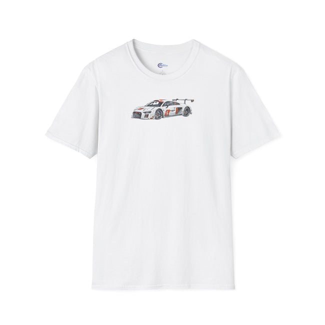 2016 Audi R8 FIA GT GT3 Sketch Art Inspired T-Shirt-Modelcars.com-ModelCars.com