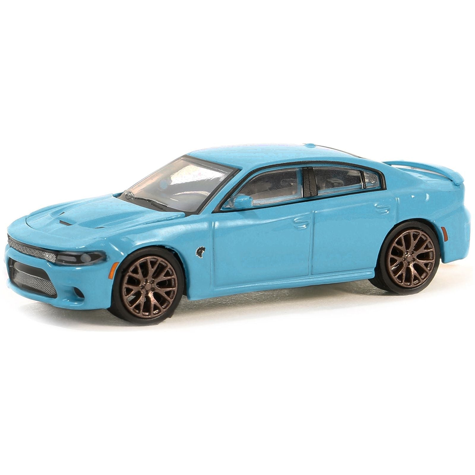 2016 Dodge Charger SRT Hellcat B5 Blue "GreenLight Muscle" Series 28 1/64 Diecast Model Car by Greenlight - Greenlight - ModelCars.com