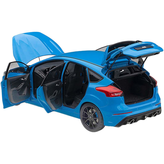 2016 Ford Focus RS Nitrous Blue Metallic 1/18 Model Car by Autoart - Autoart - ModelCars.com