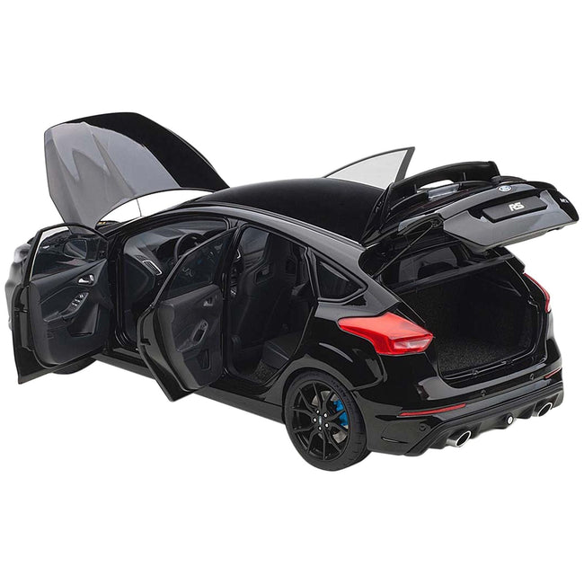 2016 Ford Focus RS Shadow Black 1/18 Model Car by Autoart - Autoart - ModelCars.com