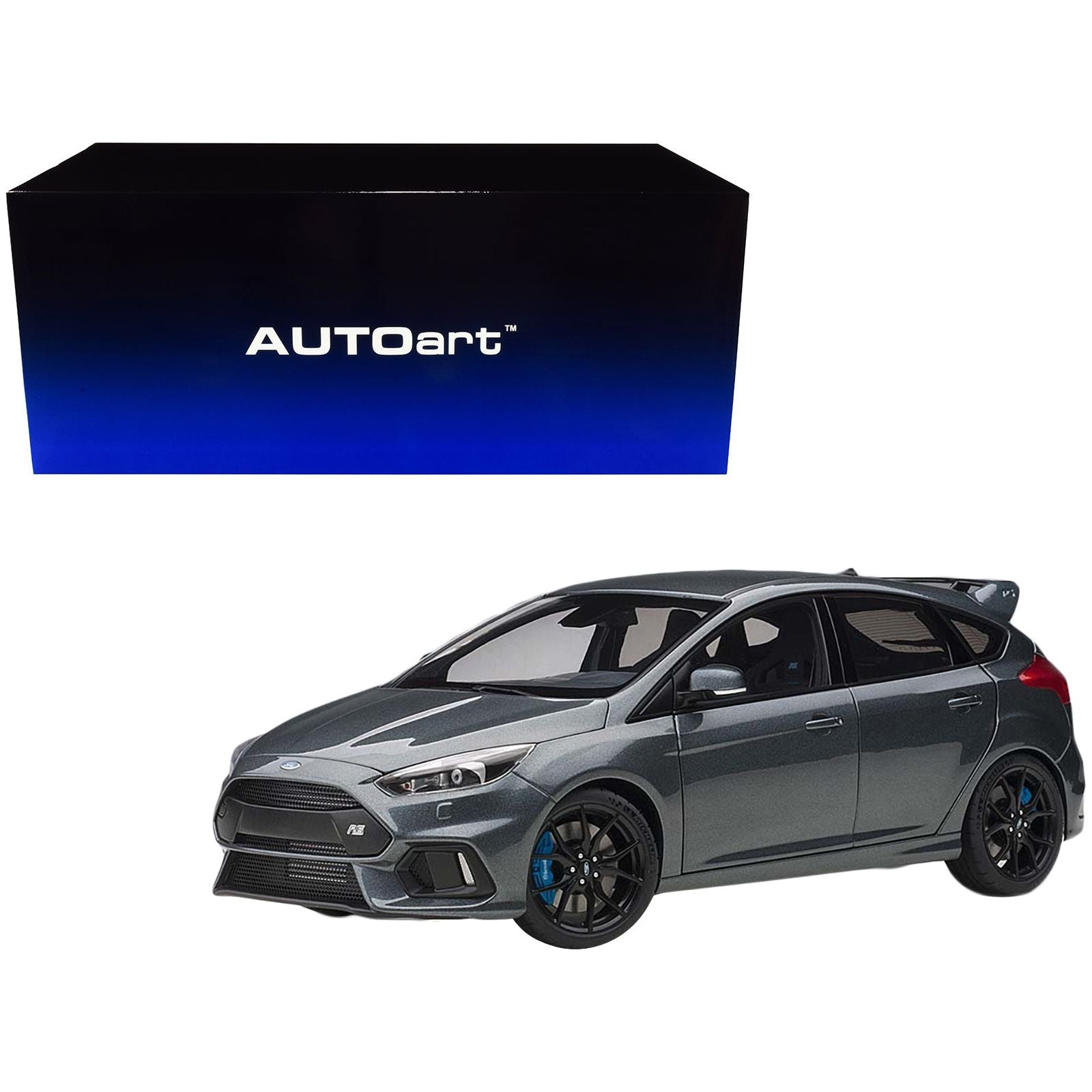 2016 Ford Focus RS Stealth Gray Metallic 1/18 Model Car by Autoart - Autoart - ModelCars.com