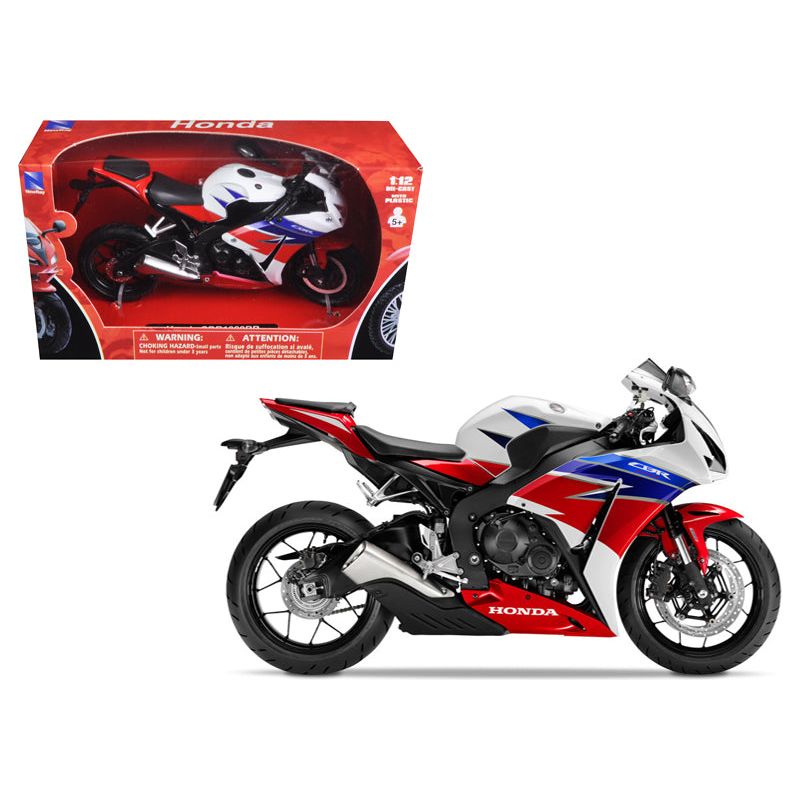 2016 Honda CBR100RR Red/White/Blue/Black Motorcycle Model 1/12 by New Ray - New Ray - ModelCars.com